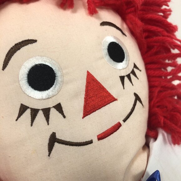 Applause RAGGEDY ANDY DOLL 1991 Johnny Gruelle Plush Plushie Stuffed 25" - Picture 9 of 10